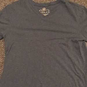 Helix V-neck T-shirt